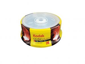 KODAK CD-RW 12x 700MB 25-Pack Cakebox-Front 2